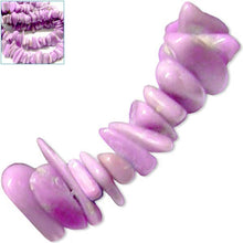 Load image into Gallery viewer, Rare Phosphosiderite Chile chips ~7-13x1-5mm hand-cut lilac orchid lavender - 15 beads