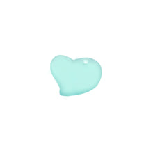 Load image into Gallery viewer, Cultured Sea Glass 18mm Heart focal pendant love bead - U PICK color