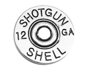 Snap Buttons 18mm metal round Shotgun Shell 12 ga guage flat