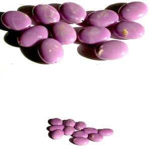 Rare Phosphosiderite Chile OVAL orchid mauve 15x20mm stone - 1 bead