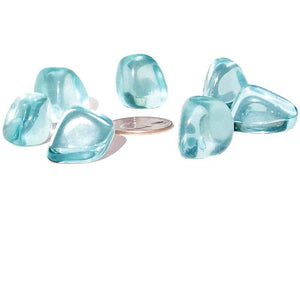 Blue Aqua Obsidian crystal healing stone protective throat Chakra