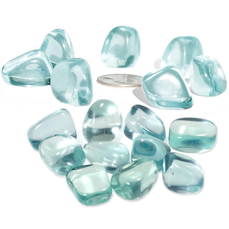 オプシディアン アクアブルー Aqua Blue Blue Obsidian Jewelry Aqua Obsidian Tumble Stone Clarity