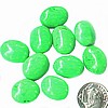 Semi-precious Green Turquoise ~18x15mm oval - 1 bead