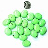 Semi-precious Green Turquoise 20x14mm oval stone - 1 bead