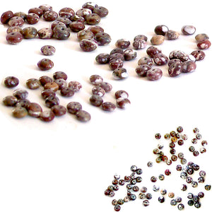 Rare WILD HORSE beads Magnesite AZ ~3-4mm Arizona rondelles natural stones - beads