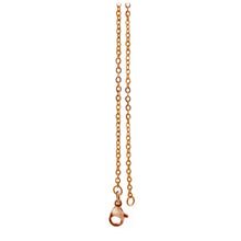 Load image into Gallery viewer, Chain: Antiqued copper-plated Cable ~22&quot; + extender jewelry ~1.5mm metal lobster clasp necklace