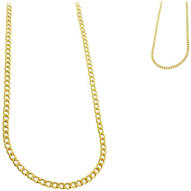 Chain: Gold-plated Snake ~18