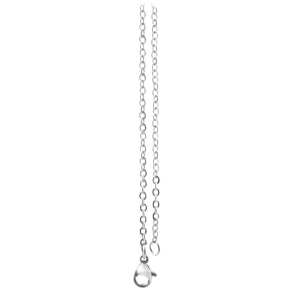 Chain: Silver-plated Cable ~26