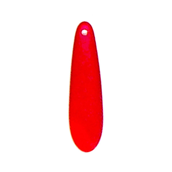 Cultured Sea Glass 9x33mm teardrop dagger focal pendant love bead - U PICK color