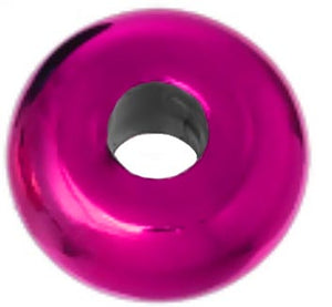 Metallic  very big acrylic large hole multi-colors rondelles - use on beadable pens #4 - 7 beads