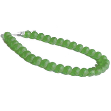 Load image into Gallery viewer, Cultured sea glass 8mm round matte beach ocean seaglass beads 8&quot; strand